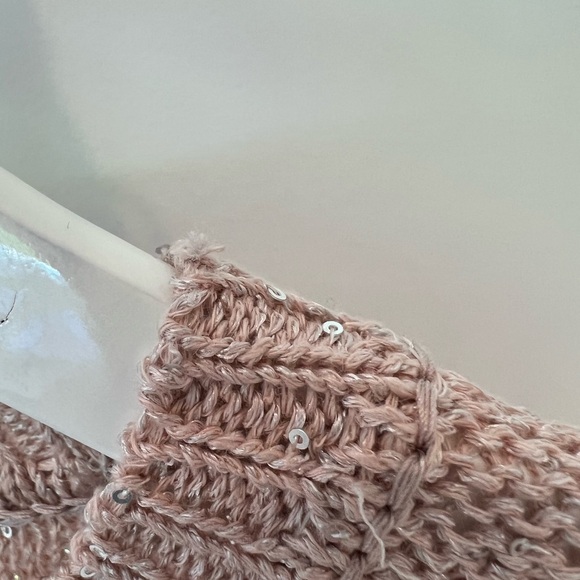 AKRIS LINEN SEQUINS LILY PULLOVER SWEATER SIZE US 14 NWTS! - Picture 15 of 15